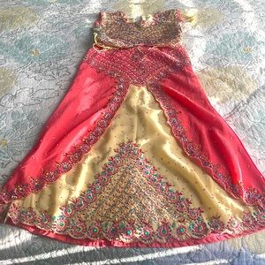 Lehenga for girls size 28 (70CM)